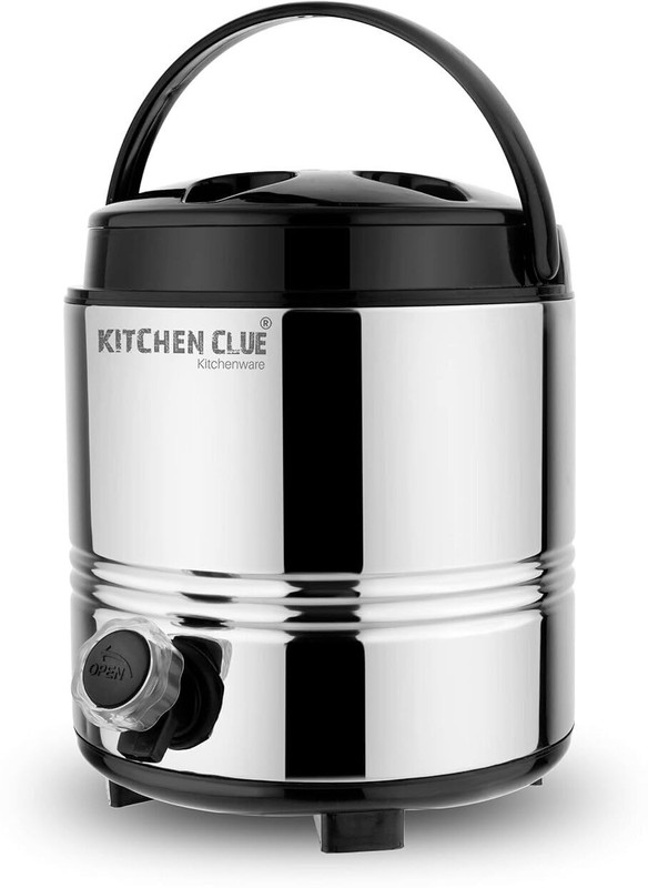 KITCHEN CLUE PUF Insulated Hot & Cold Water/Tea Jug For Office Kitchen Home 6 Liter Bottom Loading Water Dispenser