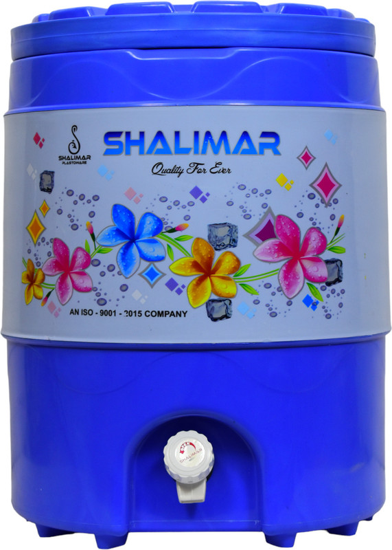 Earth Ro System Water Dispenser/Camper Flower Printed 18L Cool with Handle for Home & Office Bottled Water Dispenser