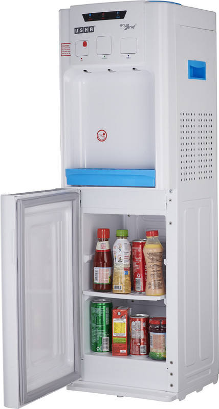 USHA INSTAFRESH FS Bottled Water Dispenser with Cold, Hot & Normal Water | Durable & Sleek Design | Low Power Consumption | Environment Friendly | 1Year Brand Warranty