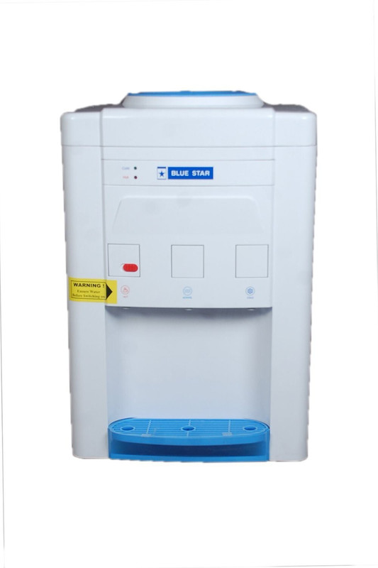 Blue Star BWD3FMRGA-B Bottled Water Dispenser with with Refrigerator 20 Liters storage capacity Durable & Sleek Design Low Power Consumption Environment Friendly 1Year Brand Warranty