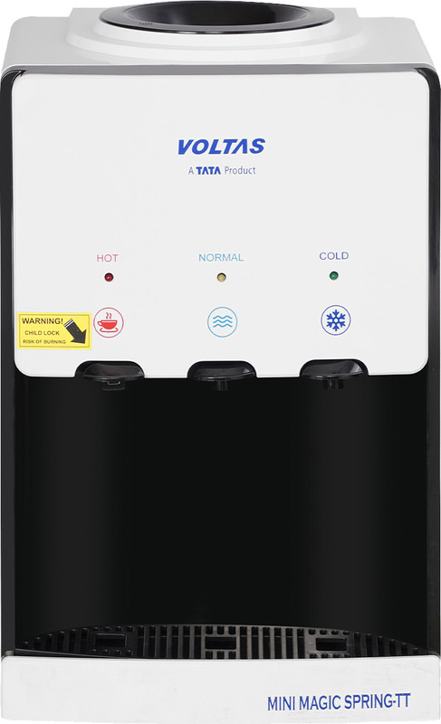Voltas MINIMAGIC SPRING-TT PLUS Bottom Loading Water Dispenser with Bottled Water Dispenser |Table Top |Low Power Consumption