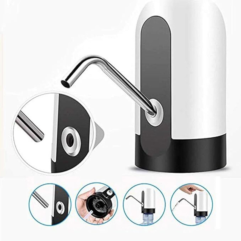 Udghosh Creation Hevy Foldable Pump Home Office Outdoors Led Smart Touch Bottled Water Dispenser