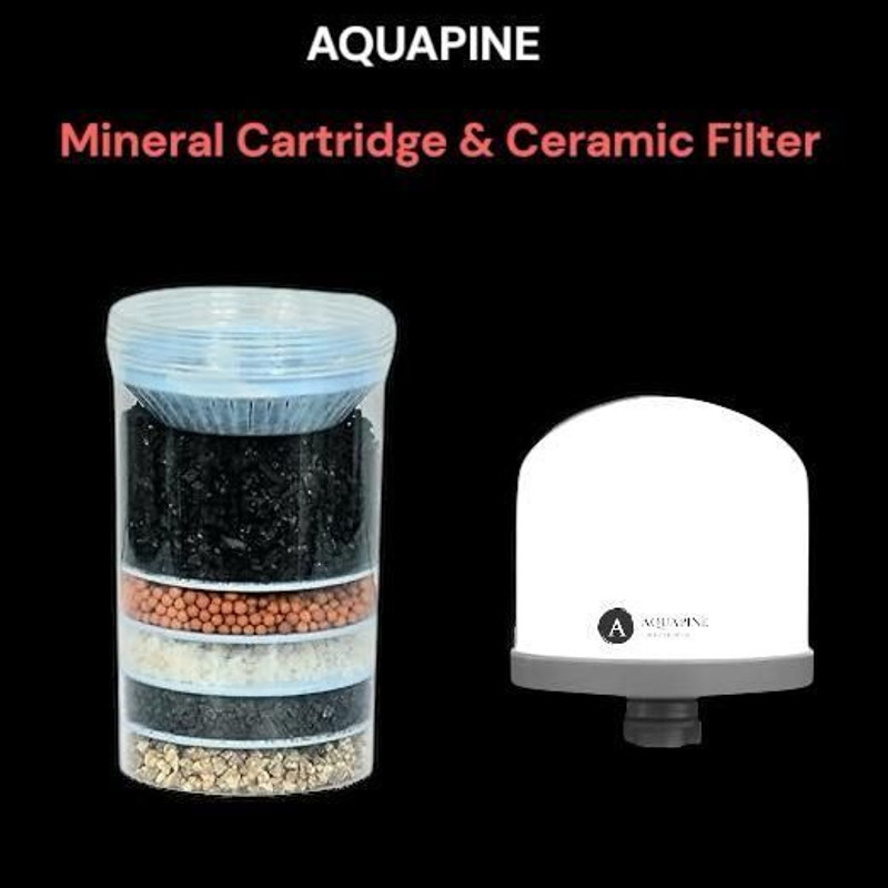 Musky by MUSKY Replacement Ceramic & Mineral Balls, filters for Gravity Water Filters Media Filter Cartridge(0.5, Pack of 2)