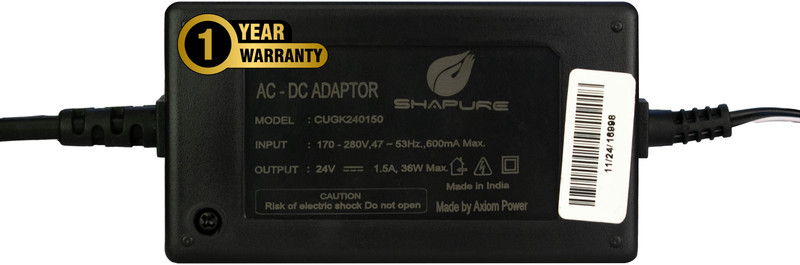 SHAPURE SMPS for RO Water Purifier Power Supply 24v 2.5a Solid Filter Cartridge(0.005, Pack of 1)