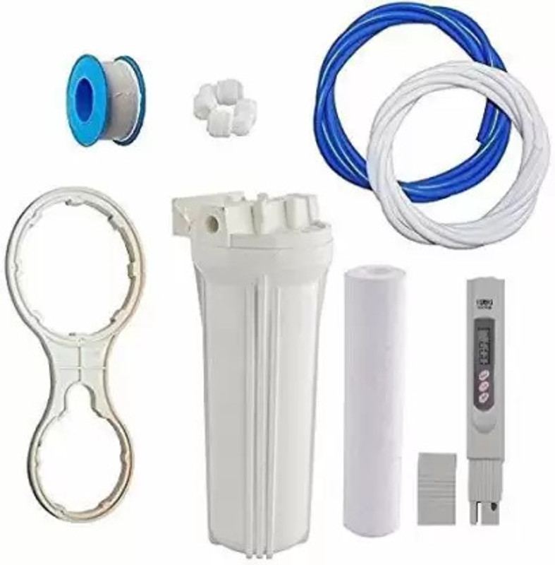 MG WATER SOLUTION MG Bowl Set + tds meter Solid Filter Cartridge(0.005, Pack of 8)