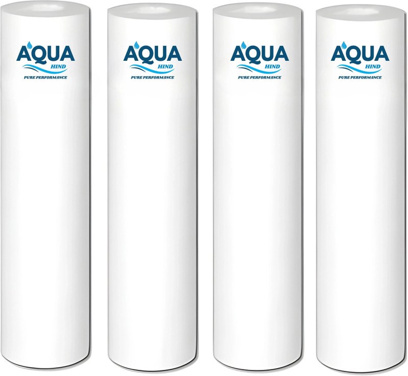 AQUAHIND by HindAqua 10 inch ro candle Solid Filter Cartridge(5, Pack of 4)