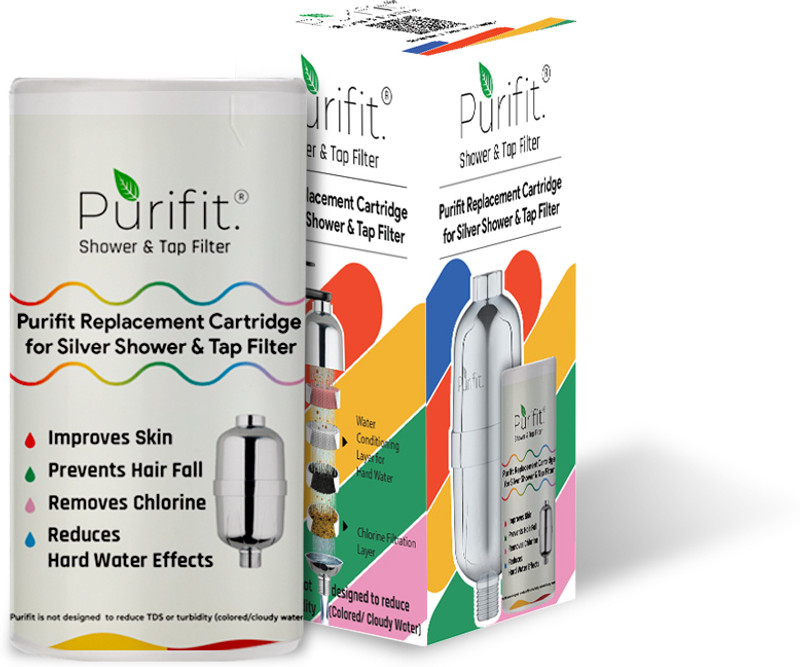 purifit Shower Filter Solid Filter Cartridge(0.2, Pack of 1)
