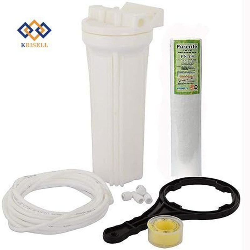 QAE Pre filter Housing complete set for RO water purifier Solid Filter Cartridge(0.005, Pack of 7)
