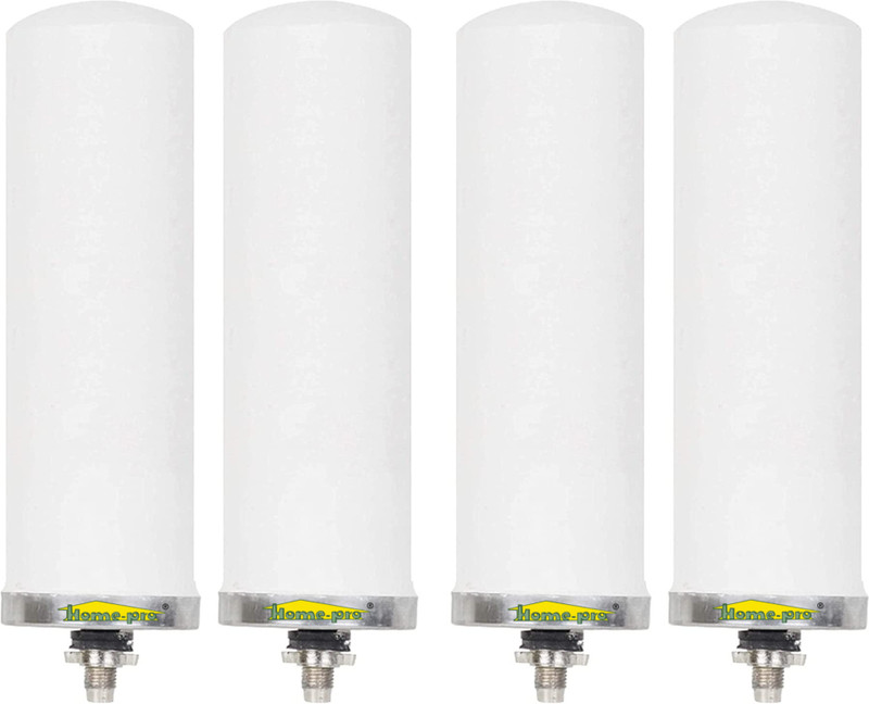 Home-pro Ceramic Candle Water Filter for Clean and Safe Drinking Water Pack of 4 Solid Filter Cartridge(0.05, Pack of 4)