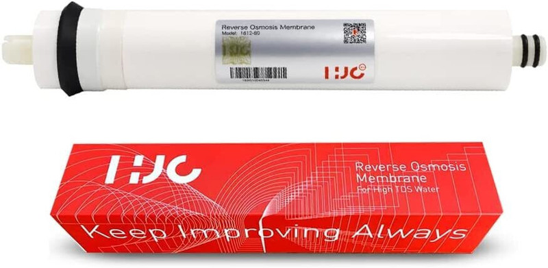 Aameria RO HJC 1812-80 GPd Membrane For RO Water Purifier Work Up To 4000 Water TDS Solid Filter Cartridge(0.00001, Pack of 1)