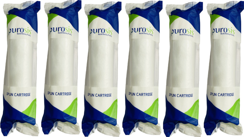 GRMART PUROSIS 4 pcs 10'' PP Spun Filter Candle For All Types Of Ro Water Purifier Solid Filter Cartridge(0.005, Pack of 4)