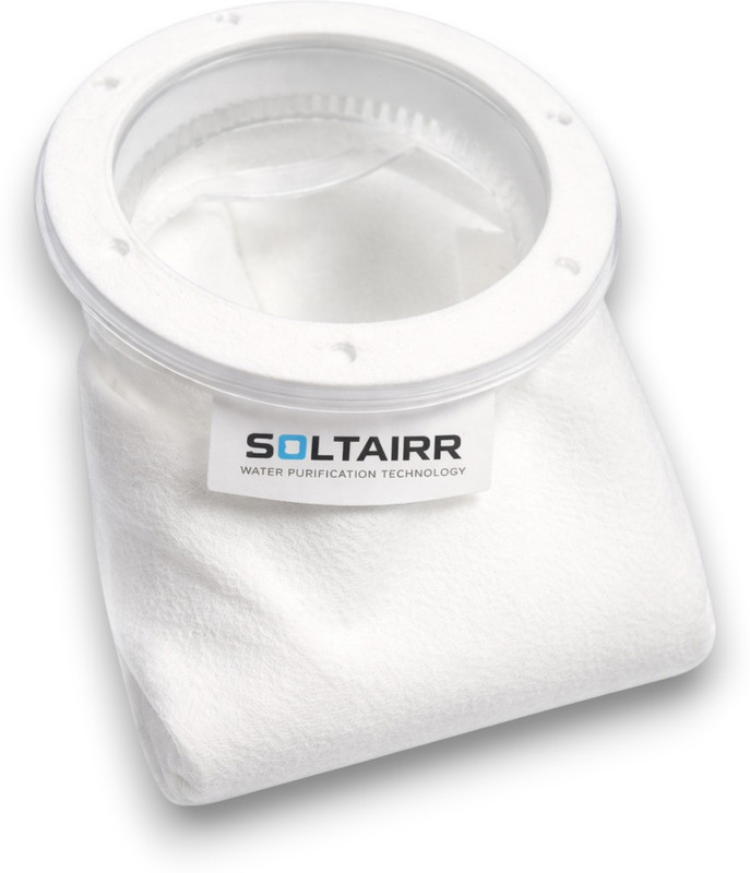 SOLTAIRR 5 Micron Liquid Filter Bag with PP Ring for Water Filtration Solid Filter Cartridge(0.5, Pack of 1)
