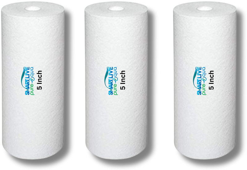 SLPA IFB PP SPUN CATRIDGE FILTER FOR WASHING MACHINE FRONT and TOP LOAD Solid Filter Cartridge(5 MICRON, Pack of 8)