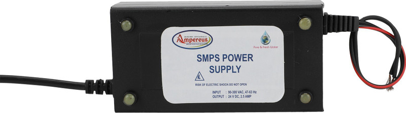 AMPEREUS RO Water Purifier SMPS (24V/2Amps) - Black Solid Filter Cartridge(0.5, Pack of 1)