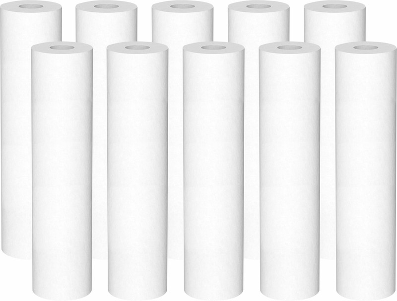 OceansDrop 10pcs PP Spun Filter | for All Types of RO Water purifiers Solid Filter Cartridge(0.005, Pack of 10)