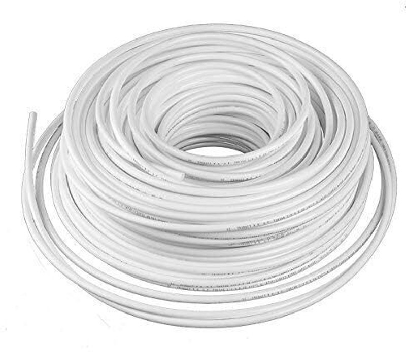Purezen Virgin Ro Pipe 1/4" (6MM) 25 Meter White Solid Filter Cartridge(0.5, Pack of 1)