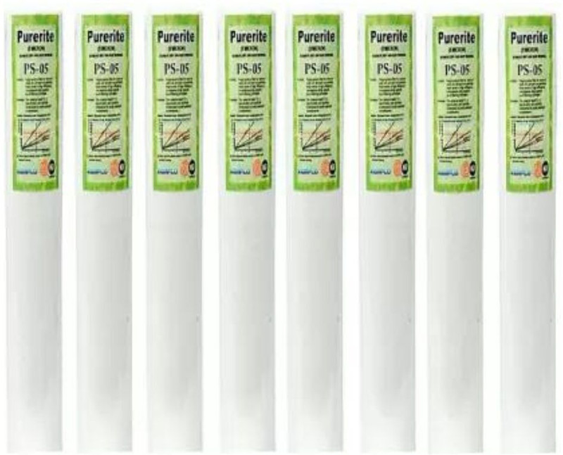 MG WATER SOLUTION MG_ Water Solution Spun Filter Candle 20inch 8pp Solid Filter Cartridge(0.005, Pack of 8)