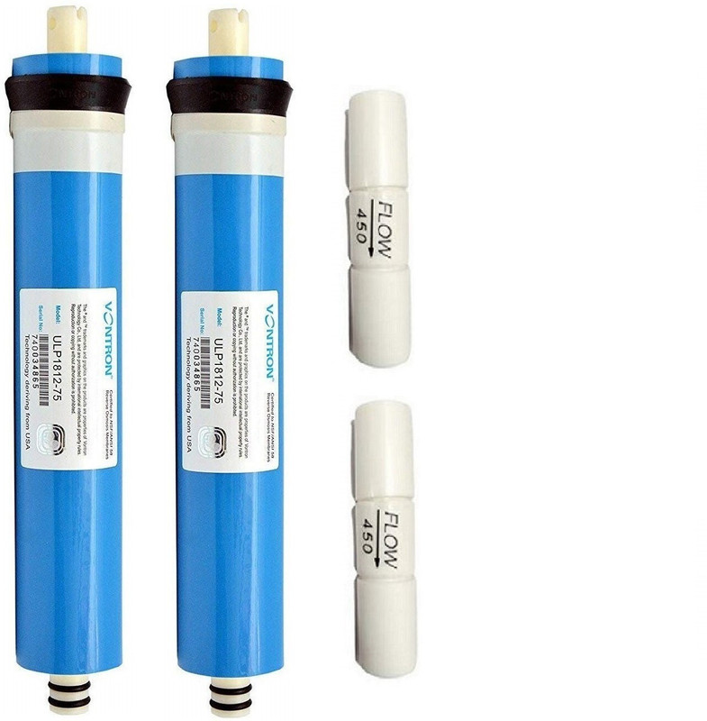 GE FILTRATION 100gpd Low TDS Membrane with FR for all kind of domestic RO water purifier/Can works on TDS upto 1500 Solid Filter Cartridge(0.005, Pack of 1)