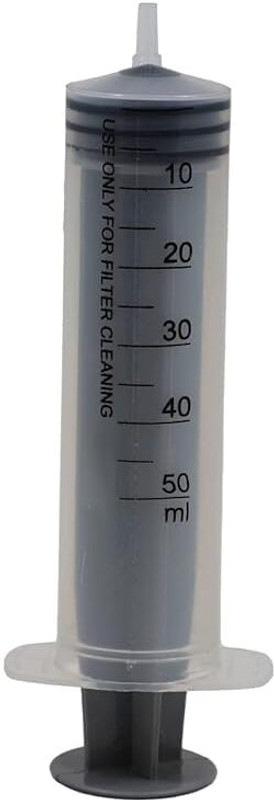 Grace Digital 50ml Cleaning Syringe ,Injection Solid Filter Cartridge(0, Pack of 1)