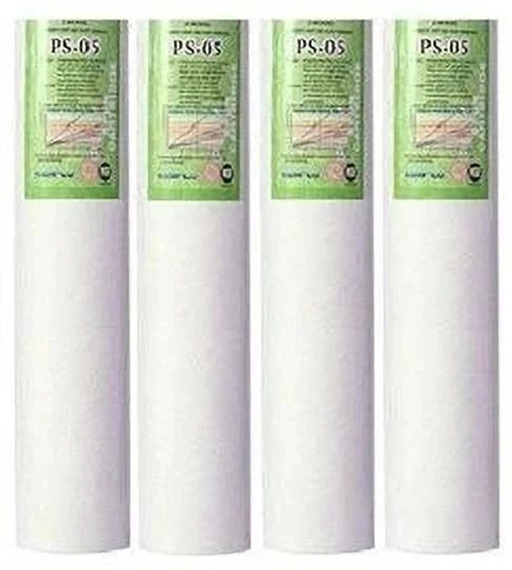 GE FILTRATION Water Purifier Spun Filter 10inch /Outer Filter/Catridge/Compatible with all domestic water purifiers pack of 2 Solid Filter Cartridge(0.5, Pack of 2)
