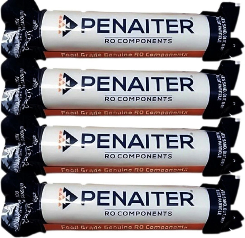 Penaiter 10" SPUN FILTER CANDLE FOR ALL WATER PURIFIERS Solid Filter Cartridge(5, Pack of 4)
