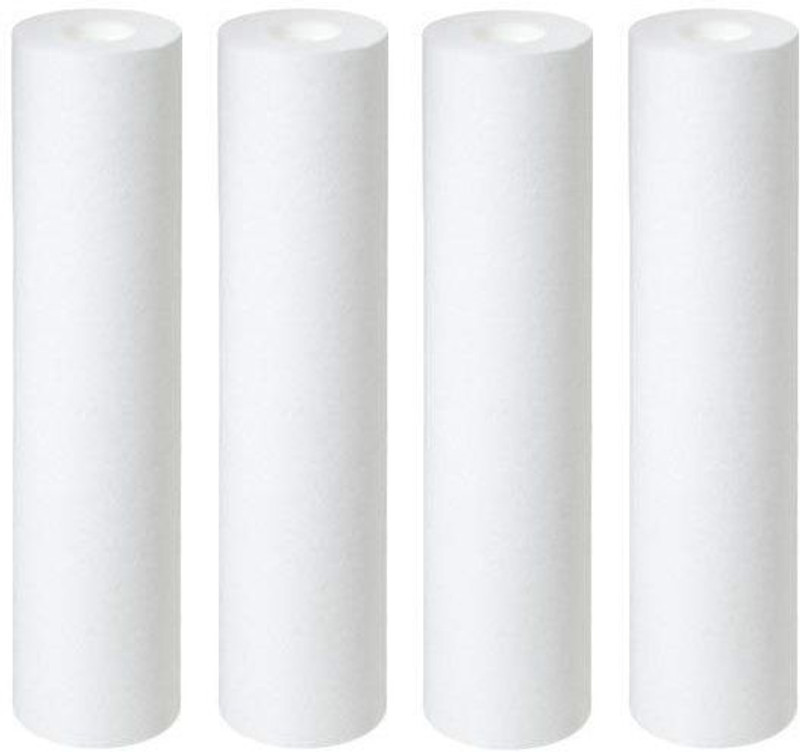 AQUA Fresh Spun Filter Candle 10i nch Compatible with all domestic water purifiers Solid Filter Cartridge(5, Pack of 4)