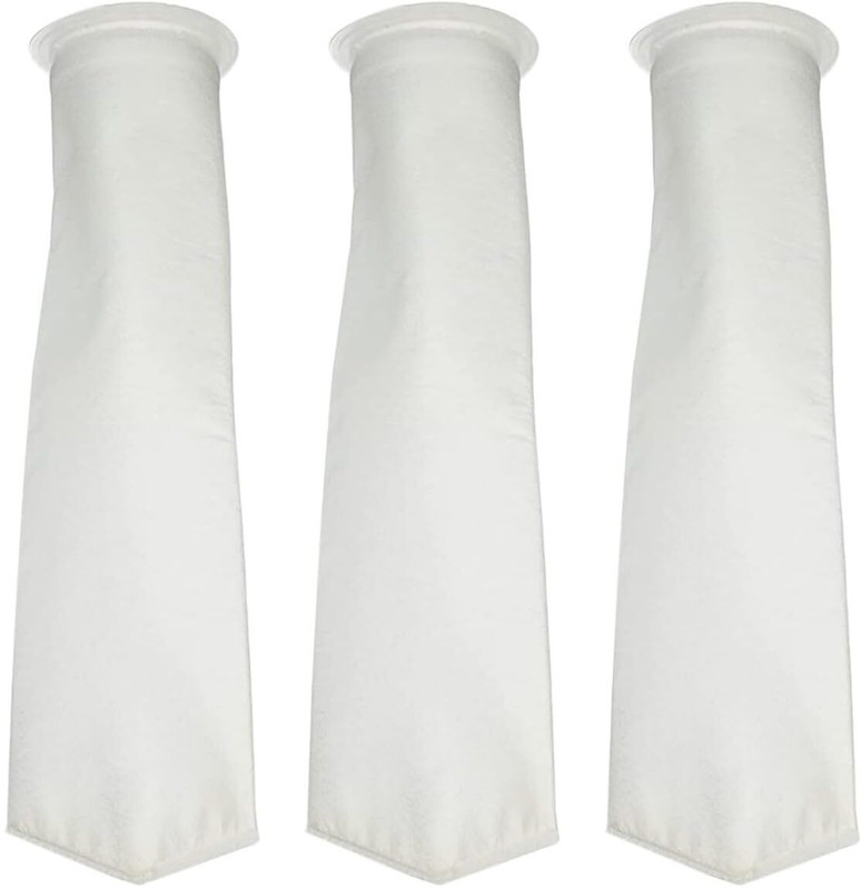 Krisell 20" Inch 5 Micron Water Filter Bag Suitable For 20" acembly bowel filter (2 PCS) Wound Filter Cartridge(0.05, Pack of 3)