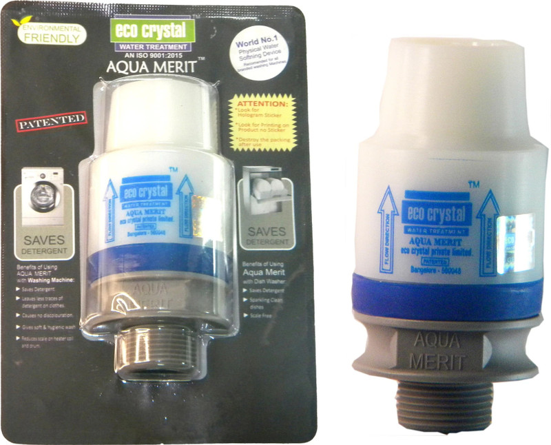 Eco Crystal by ECOCRYSTAL PVT LTD,BANGALORE,KARNATAKA Aqua Merit Nylon Water Softener for Washing Machine Best for IFB and Branded Washing Machine-Mkt By Electro Tech Solid Filter Cartridge(0, Pack of 1)