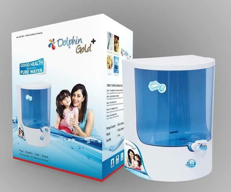 Purosis Dolphin 10 L RO Water Purifier(White, Blue)