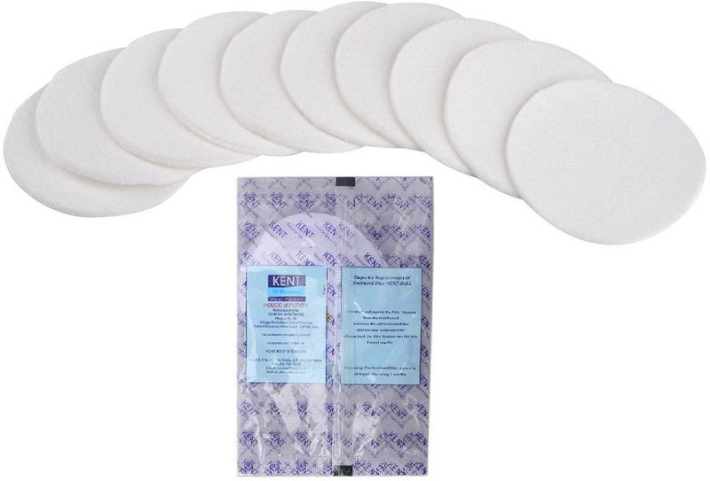 KENT 10pc 5 Pair Sediment Filter for Storage Water Purifier Gold Star Optima Replacement Pleated Filter Cartridge(0.5, Pack of 10)