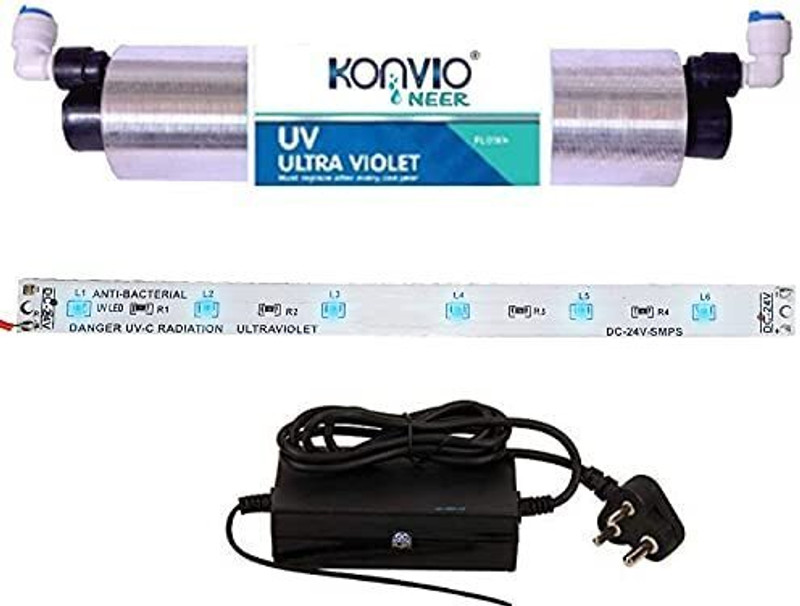 konvio neer (UV Barrel/UV Led Strip/smps) For All RO Water Purifier. Solid Filter Cartridge(0.05, Pack of 3)