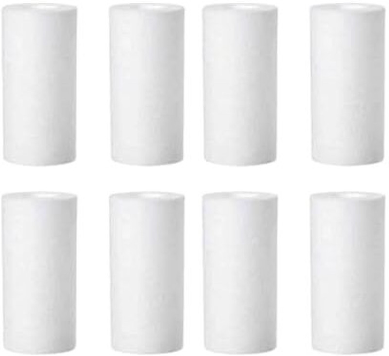 SLPA IFB PP SPUN CATRIDGE FILTER FOR WASHING MACHINE FRONT and TOP LOAD Solid Filter Cartridge(5 MICRON, Pack of 8)