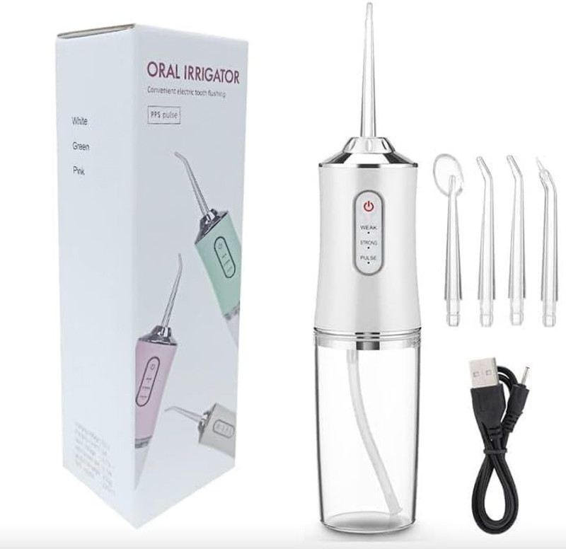 HIRTI Water Flosser 220ML Capacity Water Flosser(Cordless)