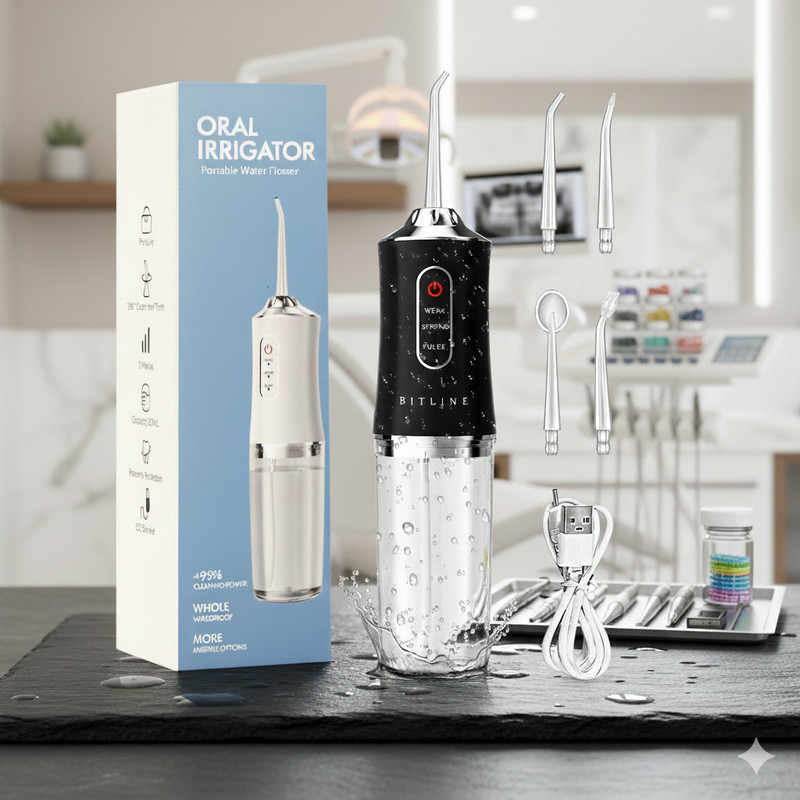 Bitline Teeth Braces Cordless Deep Cleaning Toothpick for Water Flosser Water Flosser(Cordless)