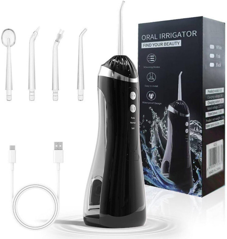 Kripara Sales Professional Oral Irrigator – Compact Cordless Water Flosser Water Flosser(Cordless)