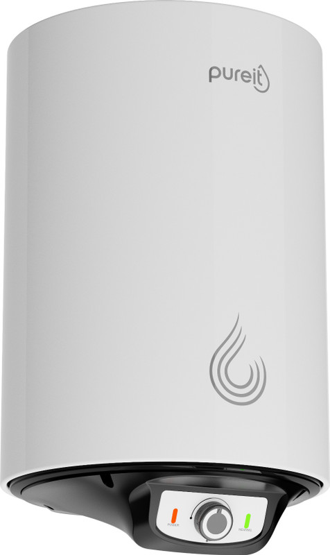 Pureit P15 15 L Storage Water Geyser | Incoloy 800 Heating Element & Glass Lined Tank | BEE 5 Star Rating | Temperature Control (25C to 75C)| High Energy Efficiency with PUF Insulation(White)