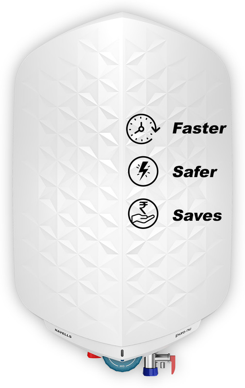 HAVELLS Monza dx 35 L Storage Water Geyser(White)