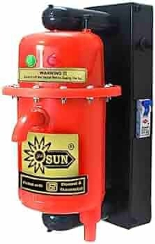 Yalli sun 1.5L INSTANT WATER HEATER GEYSER ( MCB AUTO CUT OFF) WALL MOUNTED 2YEAR WARRANTY 1.5 L Instant Water Geyser(Red)