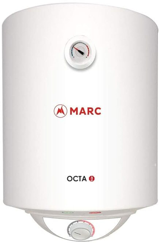 MARC octa 25 L Storage Water Geyser(White)