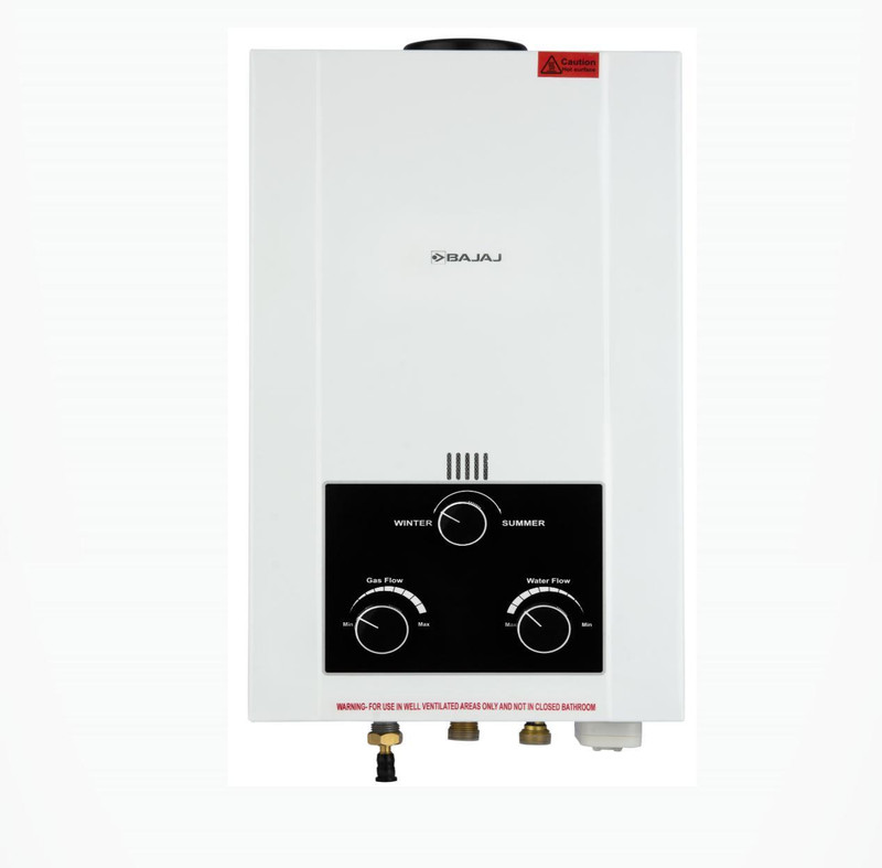 BAJAJ Majesty Duetto LPG 6-Litre Water Heater (White) 6 L Gas Water Geyser | with Free Installation(White)