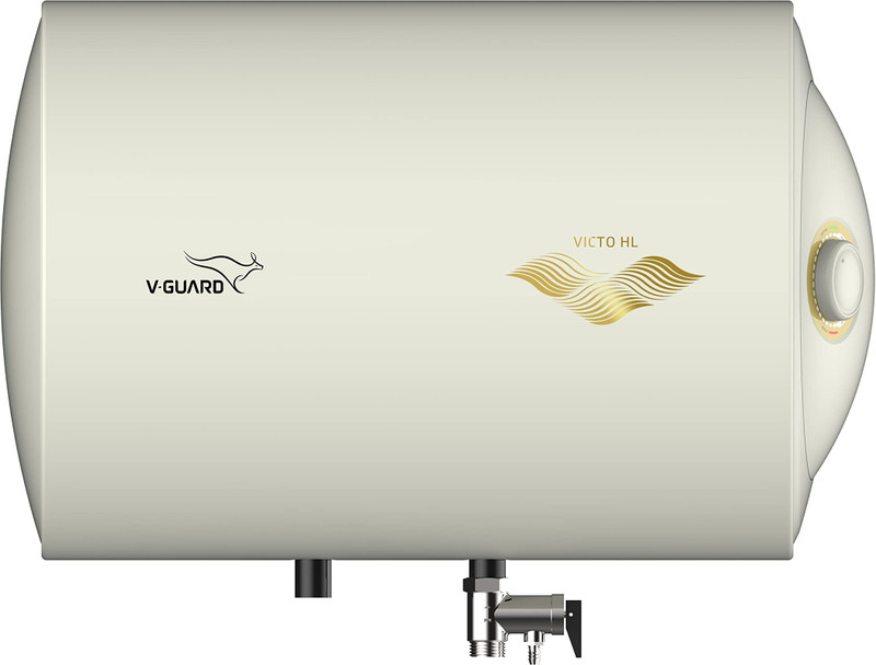 V-Guard Matteo DG 25 L Storage Water Geyser Digital Display | BEE 5 Star Rating | Advanced 4 Layer Safety | Suitable for Hard Water(White)
