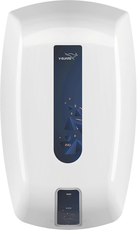 V-Guard Zio 5 L Instant Water Geyser 3000 W Powerful Heating |Suitable for Kitchen & Bathroom | 5 Year Tank Warranty(White)