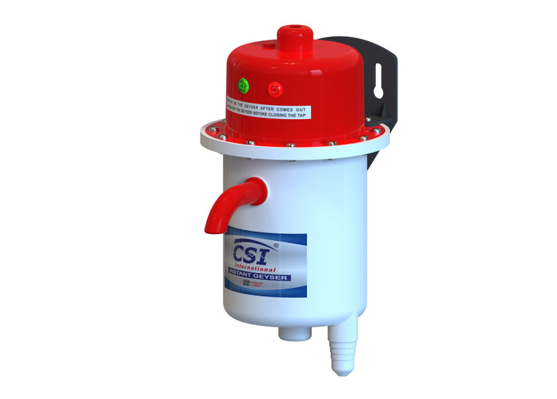 CSI INTERNATIONAL TANKLESS SMART INSTANT WATER HEATER GEYSER WITH 1 YEAR WARRANTY 1 L Instant Water Geyser(White)