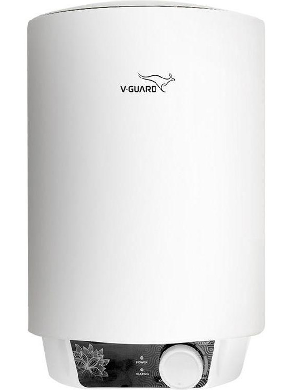 V-Guard Zio 25 L Storage Water Geyser High Energy Efficiency | Advanced 4 Layer Safety | Suitable for Hard Water(White)