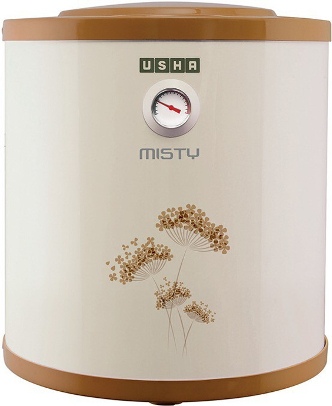 USHA Misty 10L 10 L Storage Water Geyser(Ivory Gold)