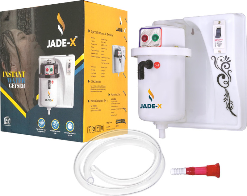 jade-x WMCBG 1 L Instant Water Geyser(White)