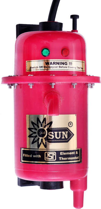 Yalli sun VSS 1 L Instant Water Geyser 1 L Instant Water Geyser(Pink)