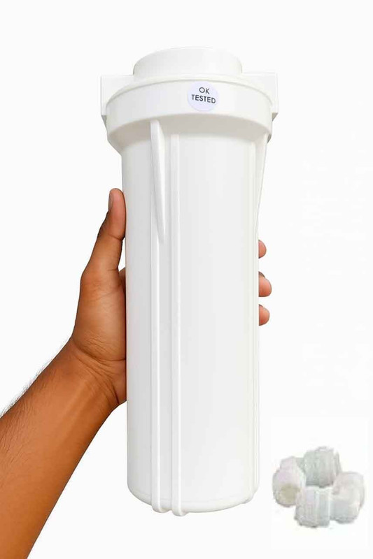 Aquaathivak 10 ml Water Purifier Bottle(White)
