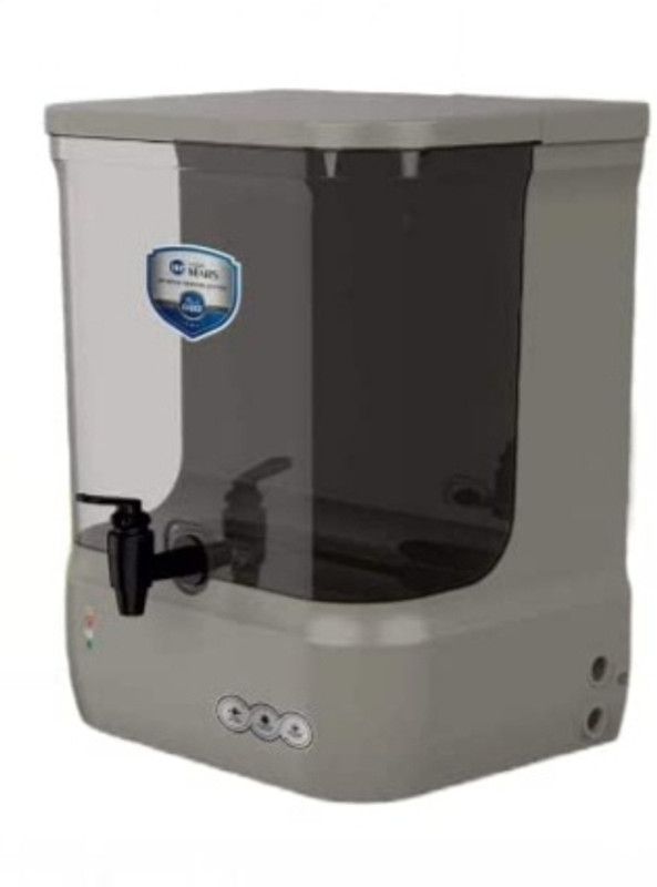 Mr.AQUA AQUA MARS 9 L RO + UV + UF + TDS + ALK + Copper Water Purifier(Stone black)
