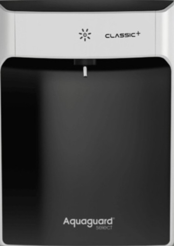 Eureka Forbes Ltd Aquaguard Select Classic+ Booster 6000 L UV Water Purifier (Black And White)